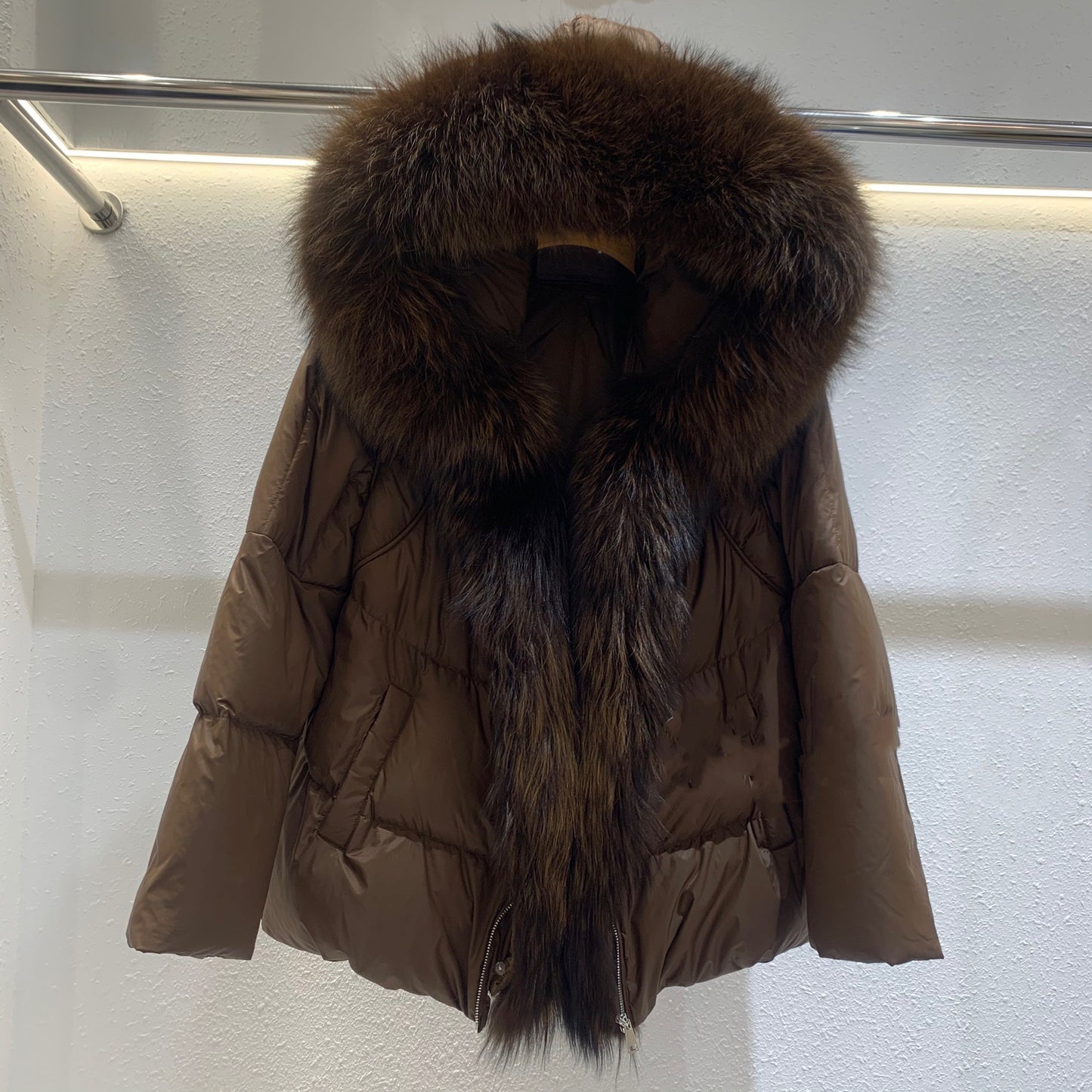 Olivia big fox winter jacket