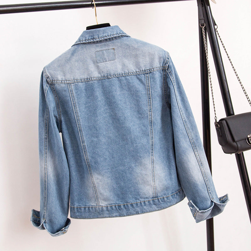 Olivia New Embroidered denim jacket