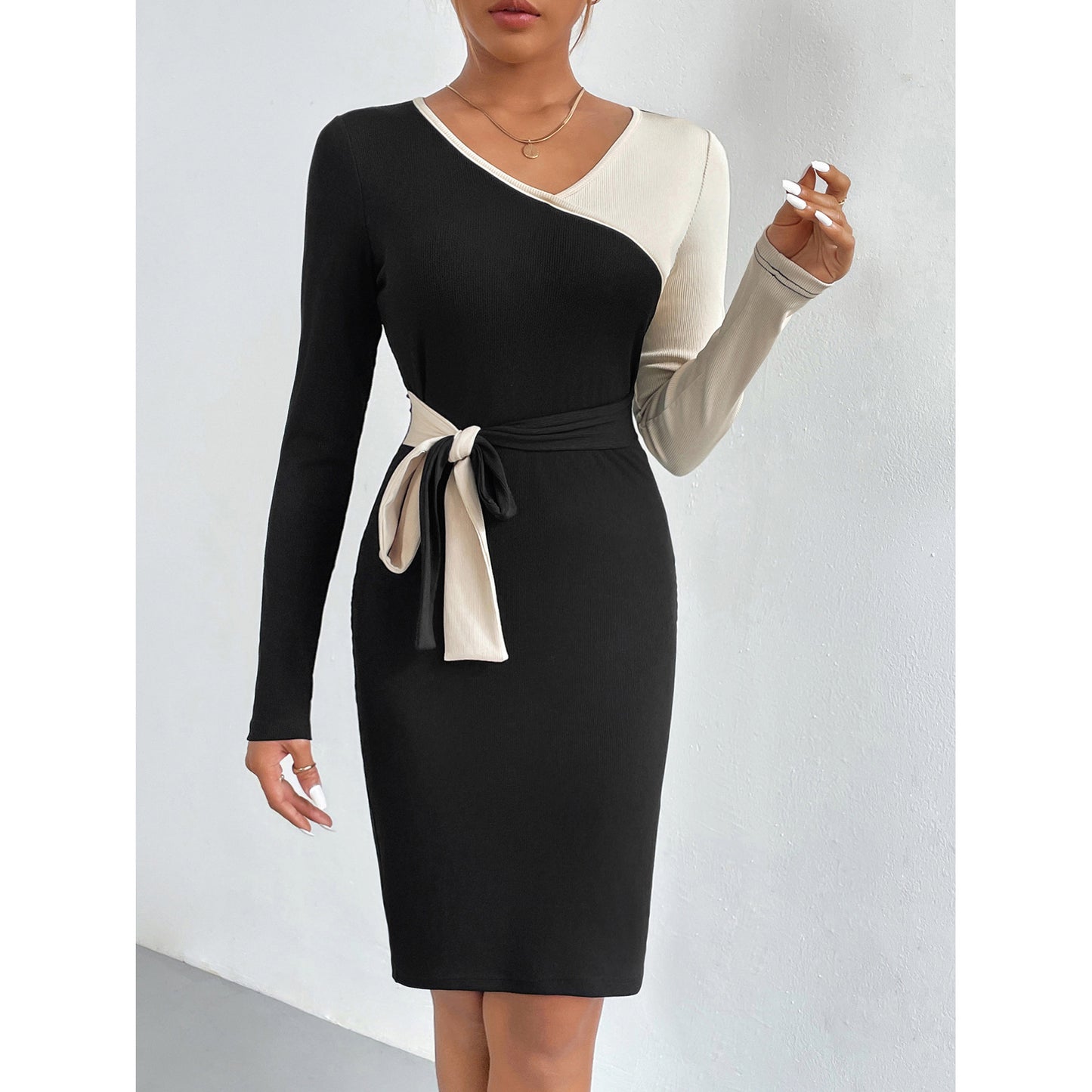 Olivia long sleeve dress