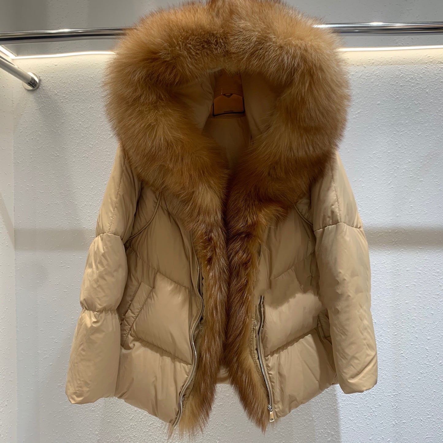 Olivia big fox winter jacket