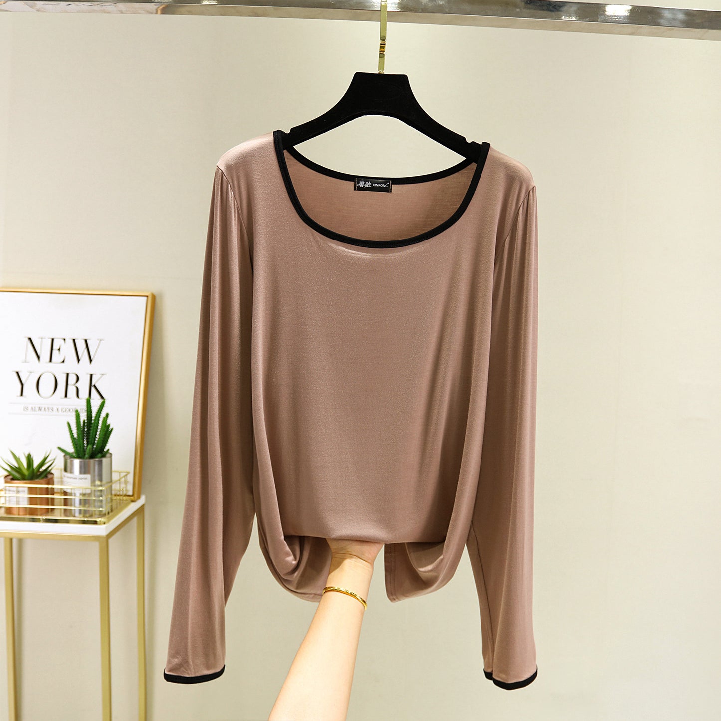 Olivia long sleeve thin shirt