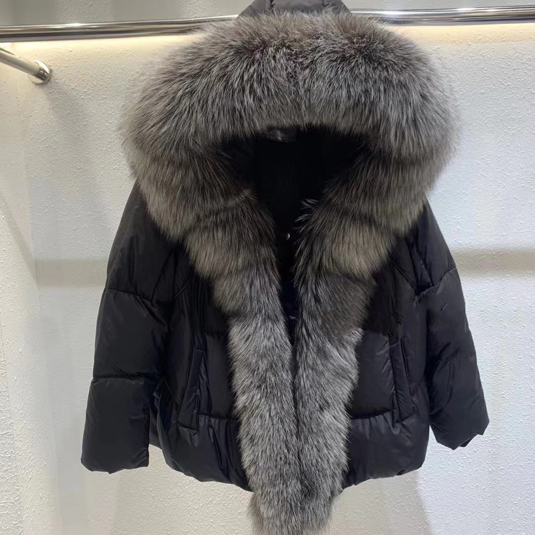 Olivia big fox winter jacket