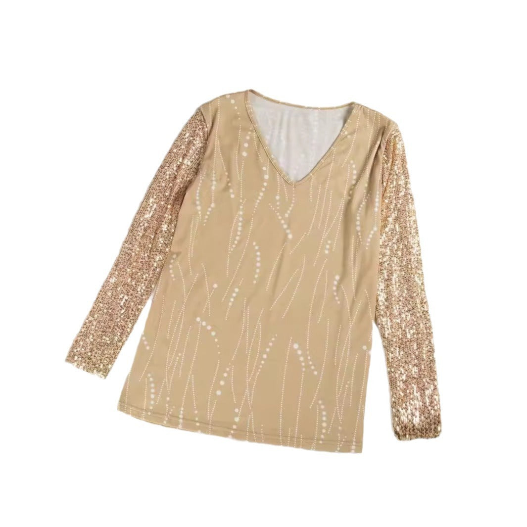 Olivia Holiday Glitter Blouse