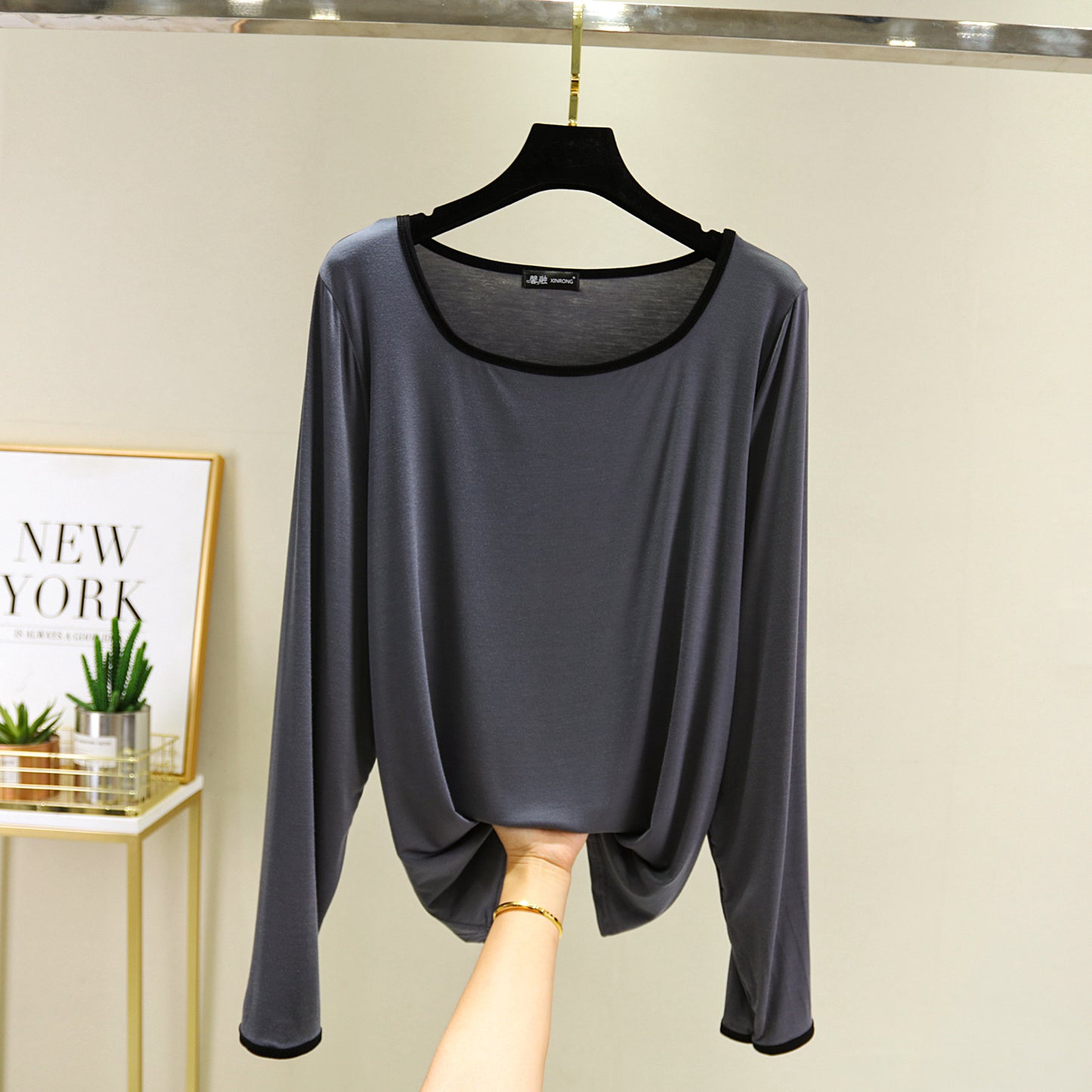 Olivia long sleeve thin shirt