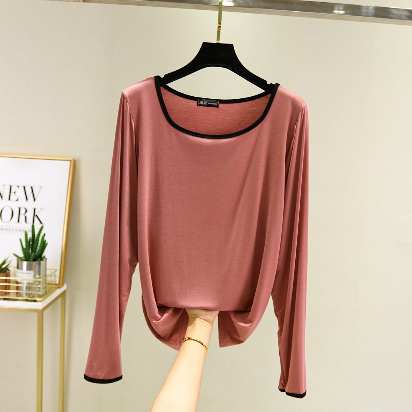 Olivia long sleeve thin shirt