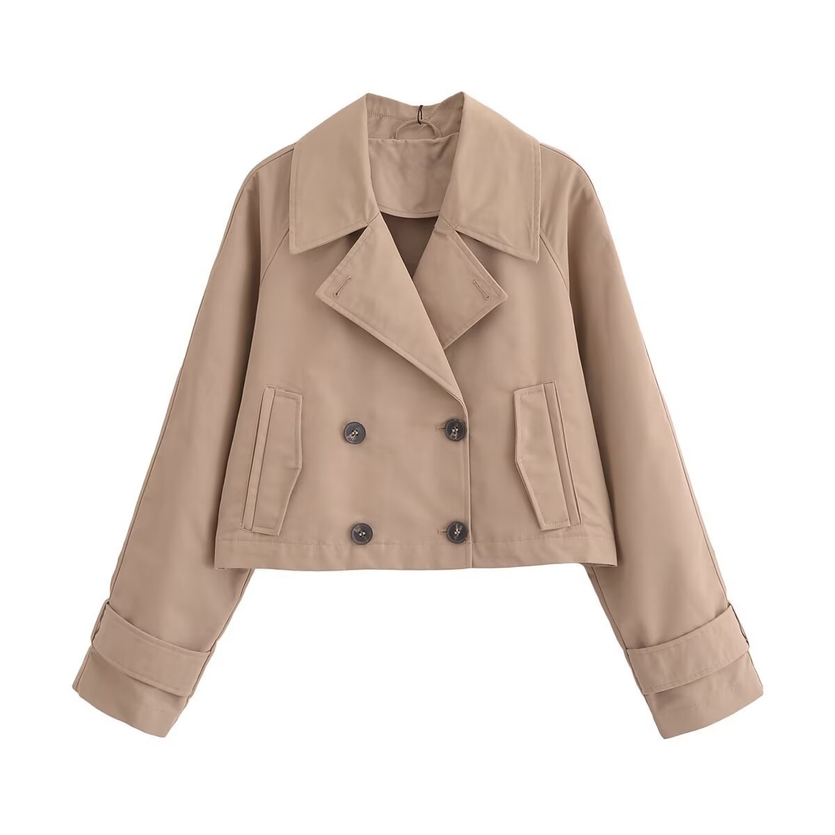 Olivia short trench coat elegant jacket