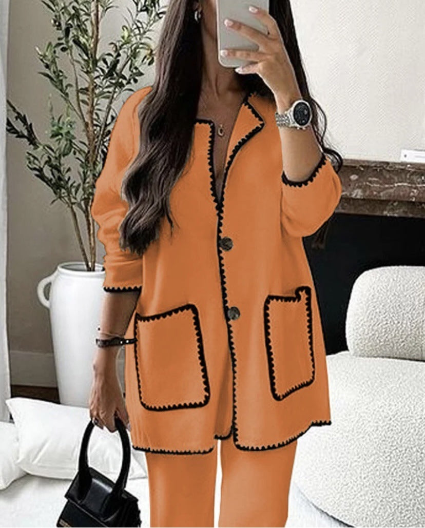 Olivia wool two piece set