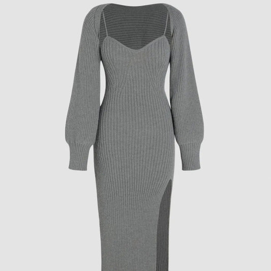 Olivia Casual Grey Dress