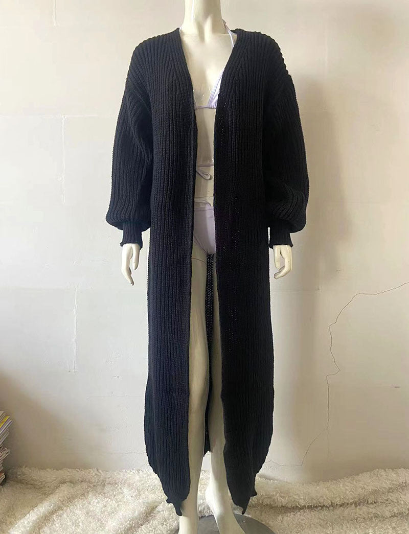 Olivia wool long vest