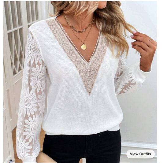 Olivia flower sweater